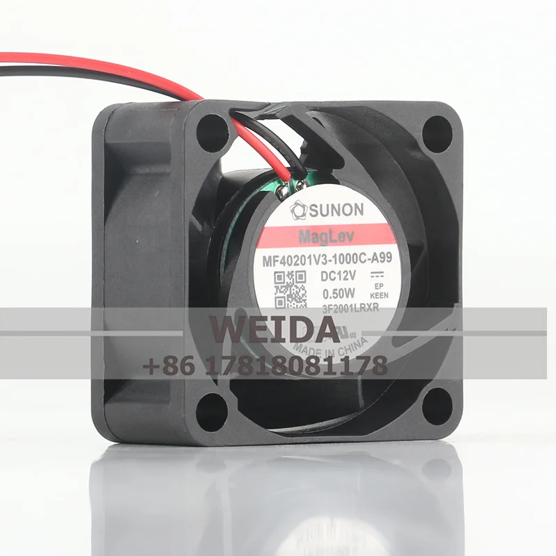 

КОРПУСНЫЙ ВЕНТИЛЯТОР SUNON MF40201V3-1000C-A99 DC12V 0,5 Вт 4020 большой объем воздуха охлаждающий вентилятор 40*40*20 мм