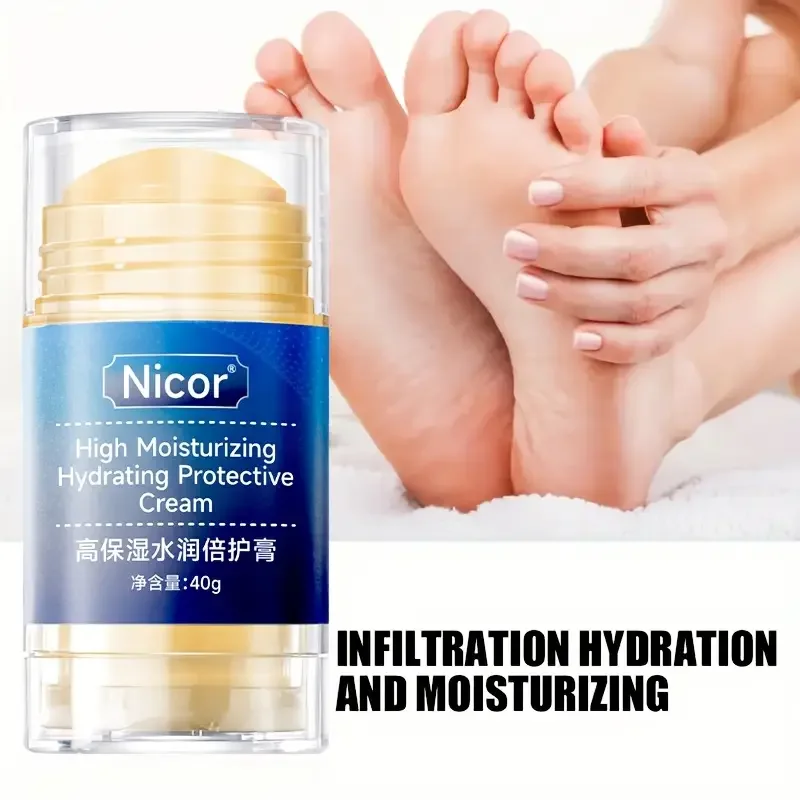 Moisturizing and Moisturizing Foot Cream for Dry Skin, Nourishing Hands and Feet, Daily Hand and Foot Care/with Plant Squalane