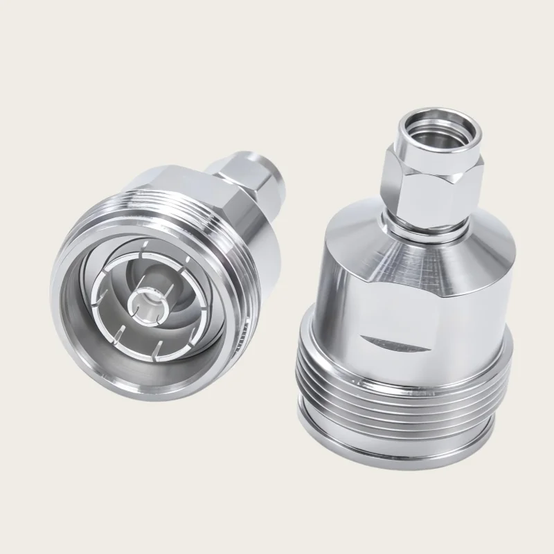 1pcs 4.3-10 Female  Jack To RP-SMA Male jack Adapter (MINI DIN) Connector