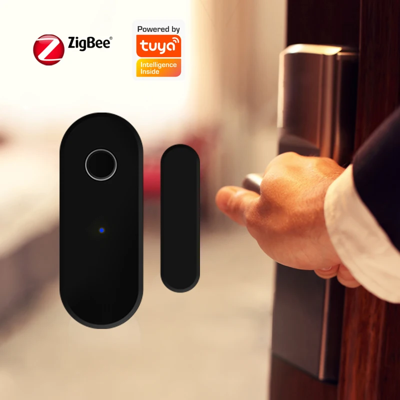 Tuya Door Sensor Zigbee 3.0 Window Open Closed Detector Work With Zigbee Gateway Smart Life APP Control Via Alexa Google Home