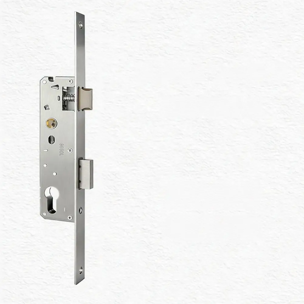 Stainless Steel Sliding Door Mortise Lock Case For Aluminum Profiles Replacement Security Hardware Universal Repair Component