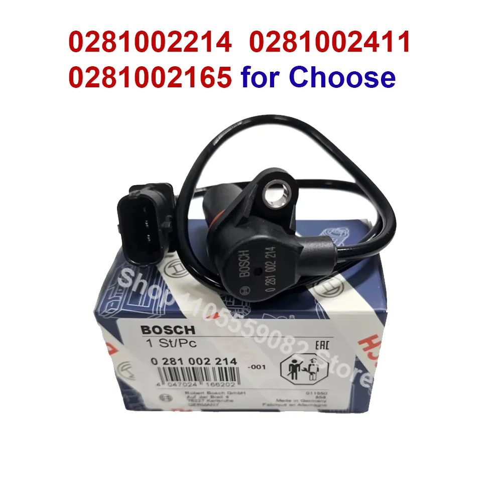 

Original Crankshaft Position Sensor 0281002411 0281002214 0281002165 0281002474 for Cummins IVECO F-250 Alfa Romeo Fiat 4890190