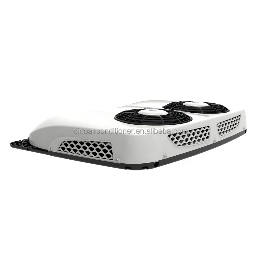 كابينة السيارة 12 فولت 24 فولت شاحنة تكييف كهربائي مكيف هواء على السطح للشاحنة