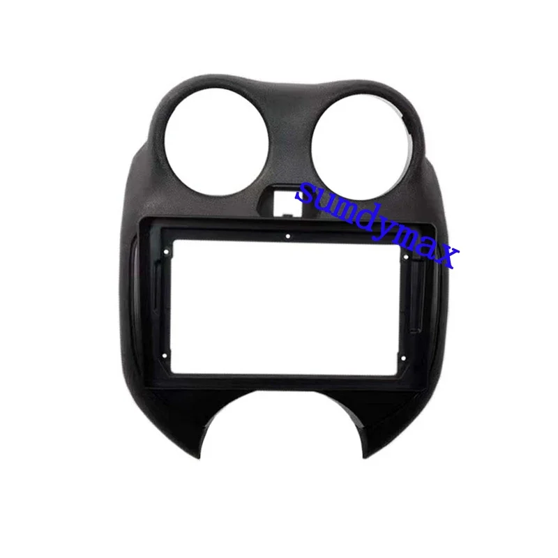 9 inch 1din Android Radio Dashboard Kit Face Plate Fascia Frame for Nissan Micra March K13 car radio frame Dash Mount Kit