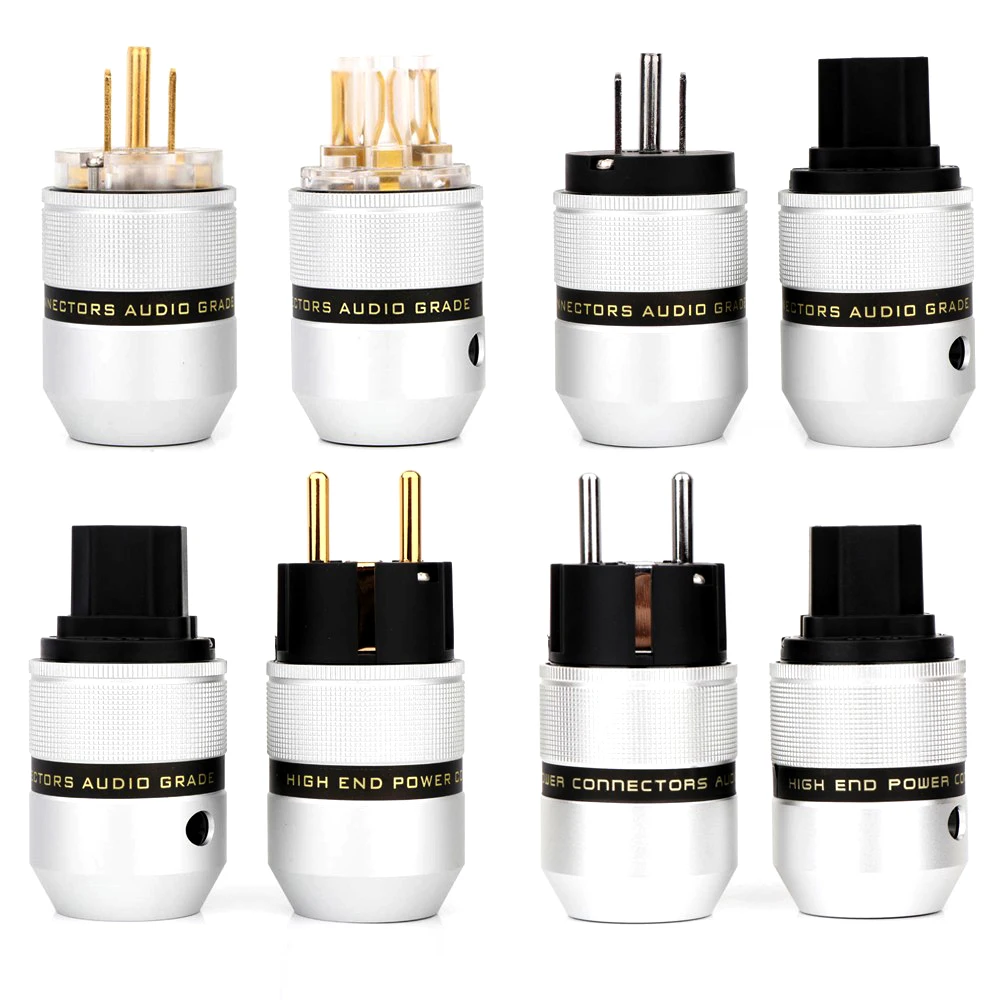 HIFI IEC Stecker Buchse Jack C15 15A Ac Netzkabel Wichtigsten Power EU/US Audio Audiophile DIY Kabel – Detail 1