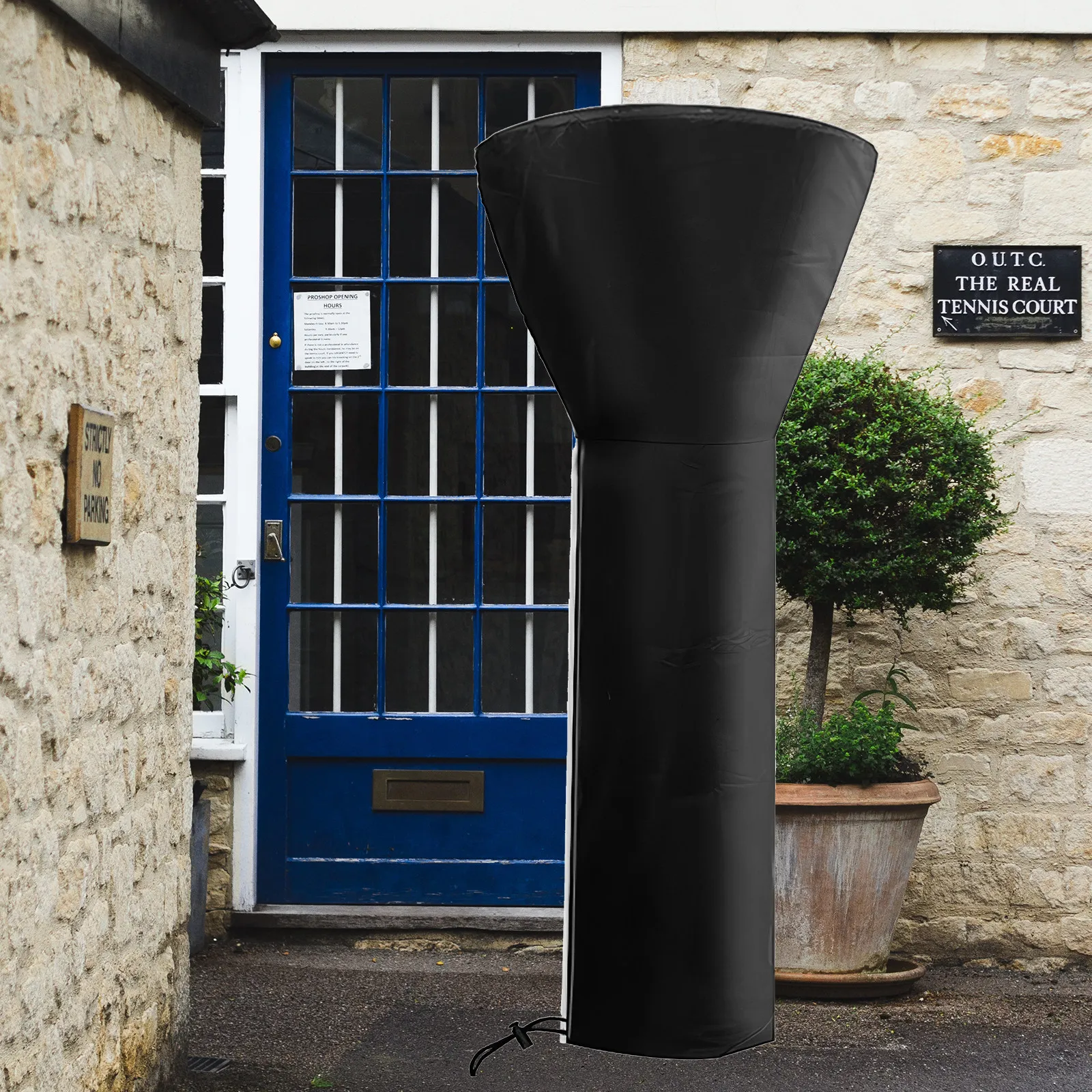 1Set Garden Patio Heater Cover Waterproof Wear-Resistant Oxford Cloth Protector Outdoor Heater Dust Rain Snow Shield
