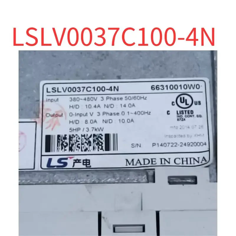 Convertitore di frequenza usato LSLV0037C100-4N 380V 3.7KW test OK