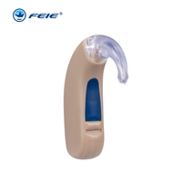 2024 Best Digital Hearing Aid BTE Adjustable Tone Sound Amplifier Portable Deaf Elderly Digital Hearing Aids Non-Rechargeable