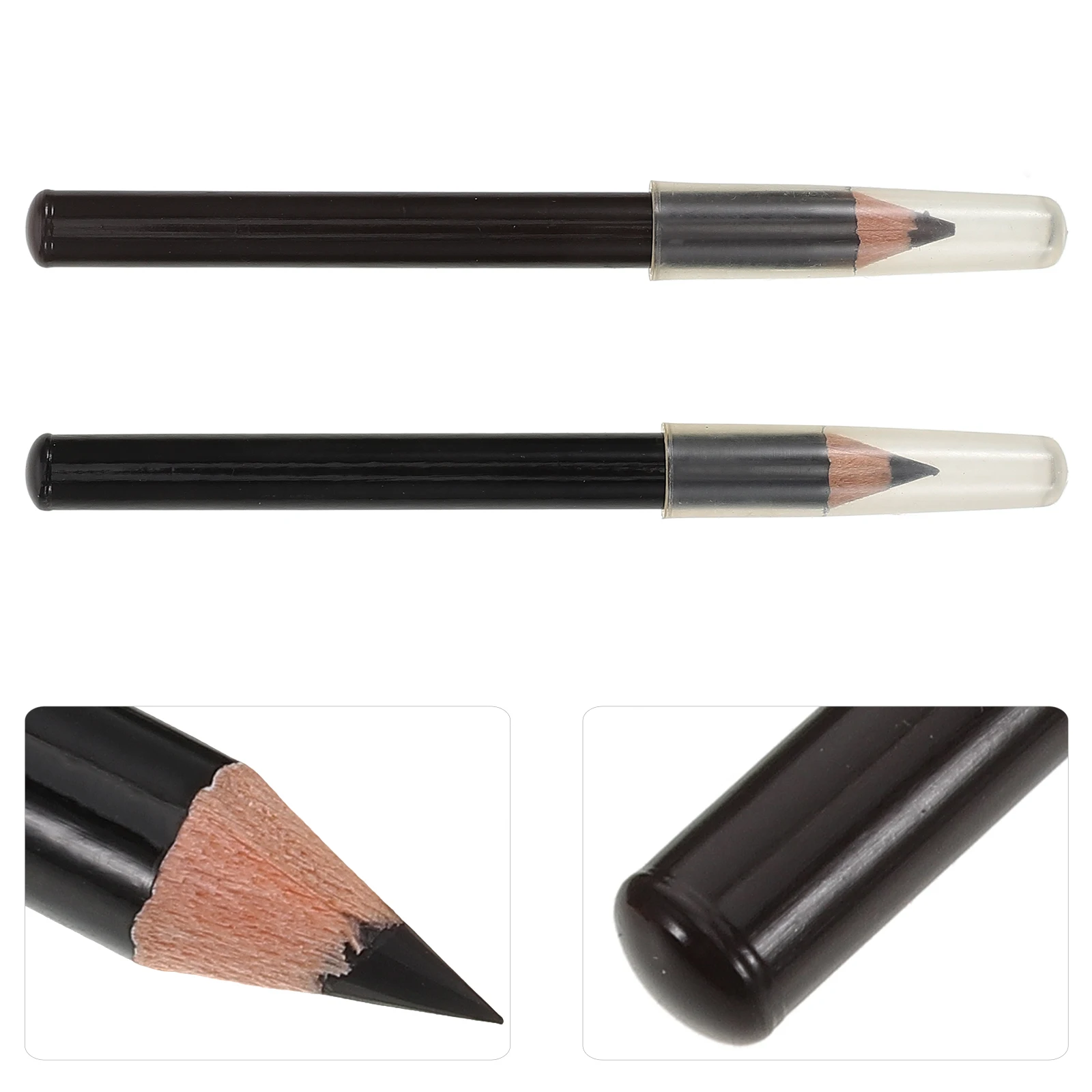 4Pcs Brow Pencil Set Waterproof Wooden Eyebrow Pencil for Women Easy Application Precision Tip Brow Shaping Makeup Accessory