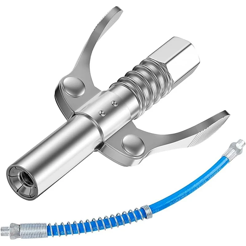 

Универсальная смазочная насадка из нержавеющей стали с двойной ручкой, плоскогубцы с фиксатором высокого давления, смазочная насадка, смазочный пистолет, инструменты для авторемонта