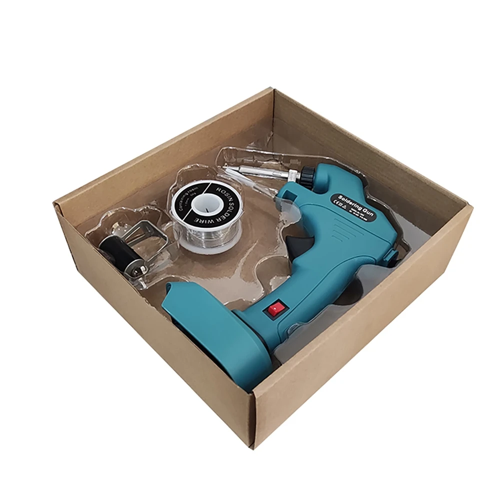 Imagem -03 - sem Fio Ferro de Solda Elétrica Portátil Enviar Automaticamente Lata Arma de Solda Reparação Ferramenta Elétrica para Makita Milwaukee Bateria