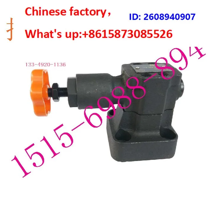 Hydraulic accessories, pilot relief valve Y2-Hb10B manual pressure regulator Y2-Ha10B Y2-Hb20BHa