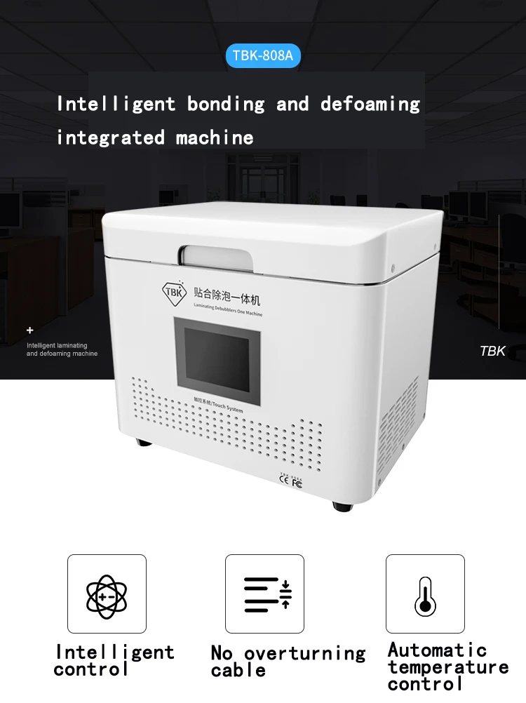 New Appearance Price TBK 808A 2 In 1 Oca Vacuum Laminating Machine Max 13inch Lcd Bubble Remover Machine