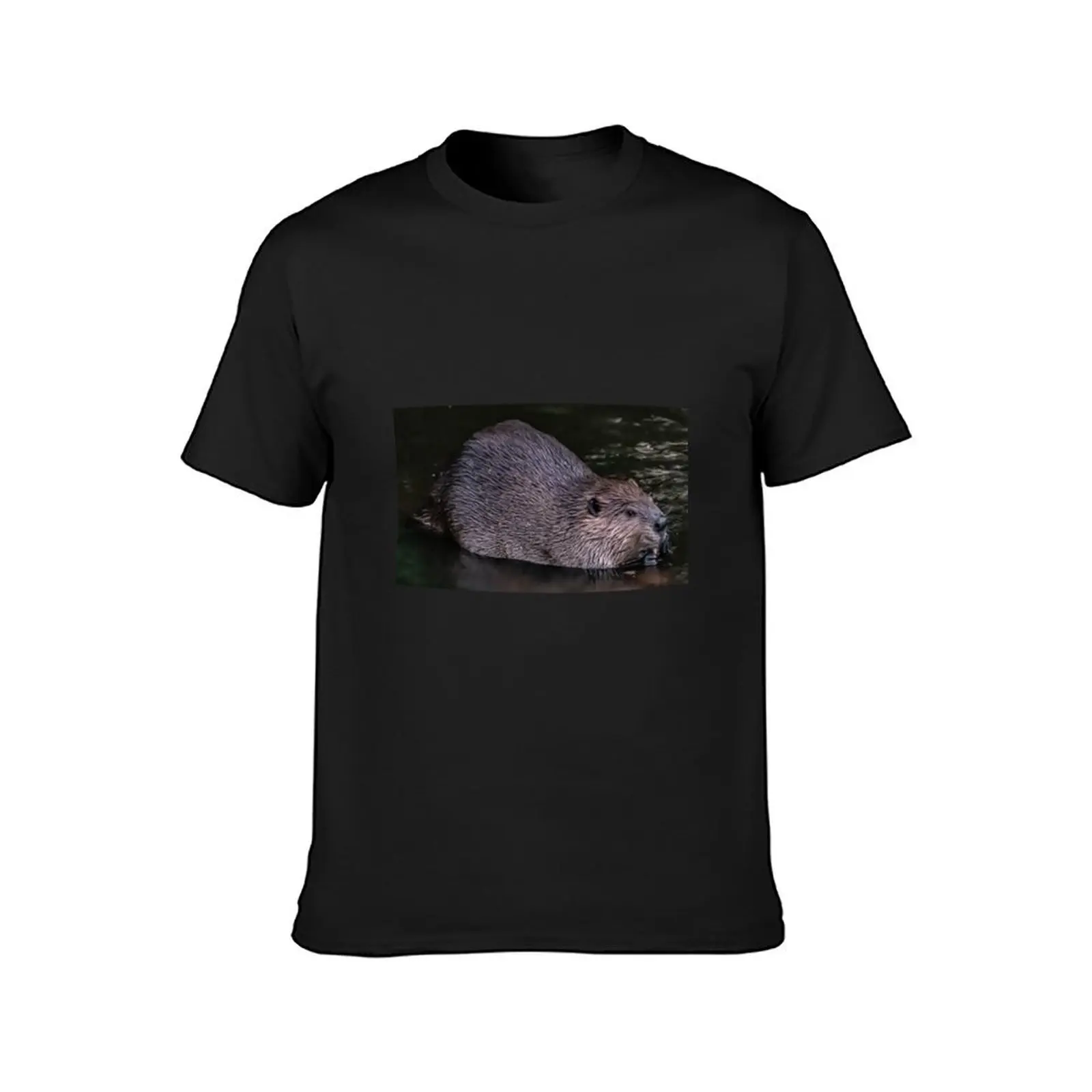 Beaver T-Shirt blacks tops heavyweights mens t shirts pack