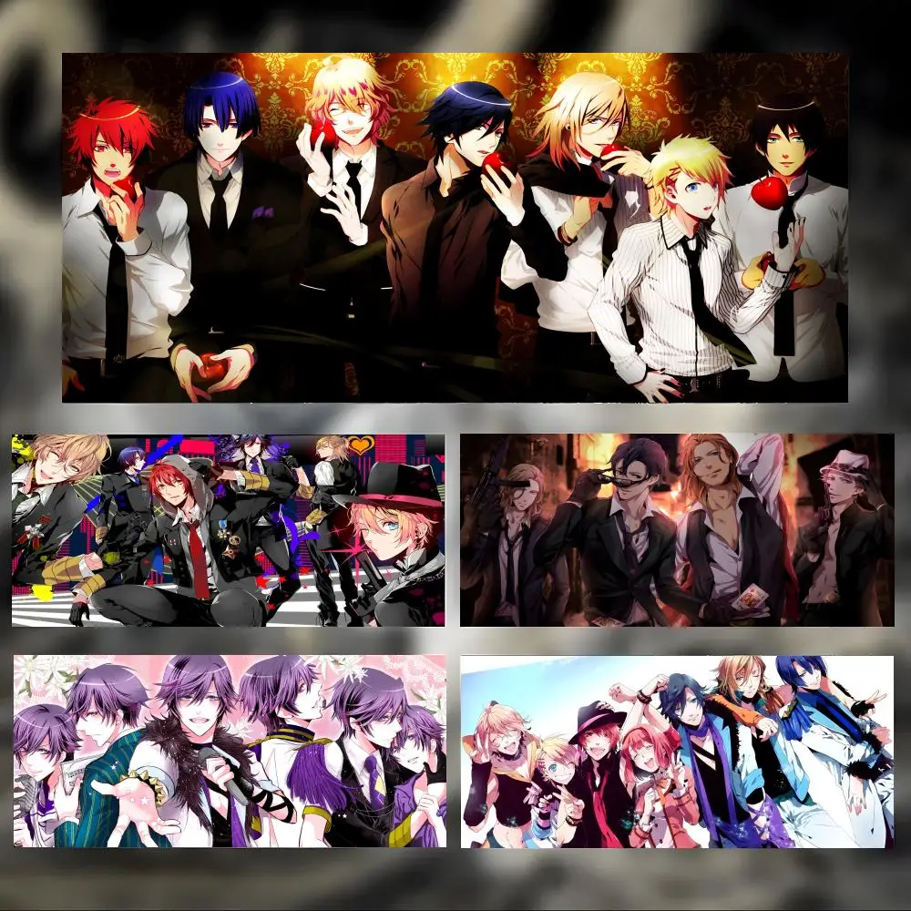 

Cute Musical Anime Game U-Uta no Prince Sama Mouse Pad Large Thick Desk Pad Stitched Edges Gaming Mouse Mat for PC