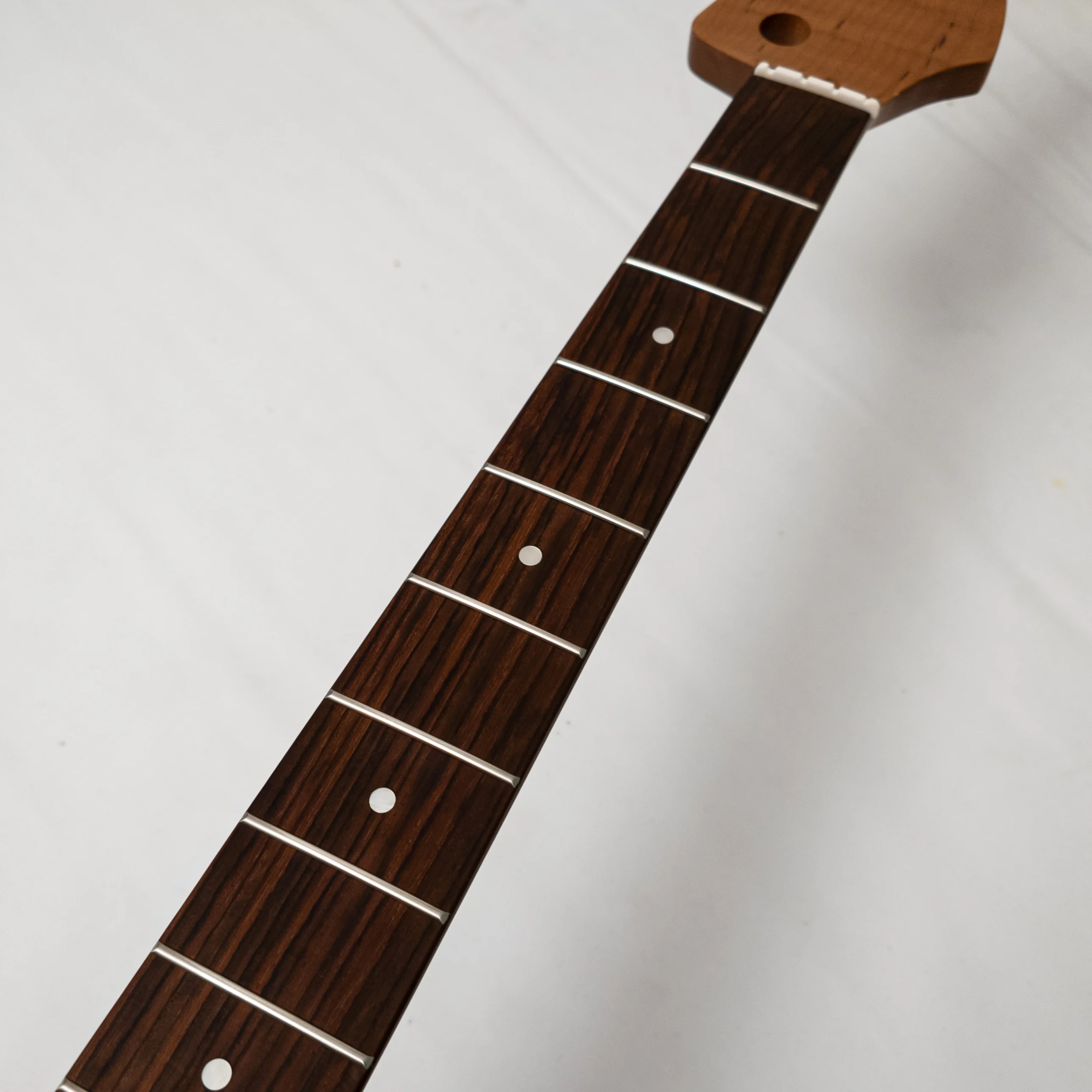4 String Electric Bass Neck Roasted Flame Maple Neck 34