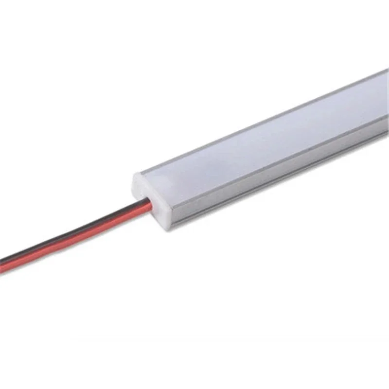 LED hard light DC12V 50CM 20 Inch LED Strip SMD5730 36LEDs U/V-shape Flat LED aluminum channel Rigid Strip For Indoor Lighting