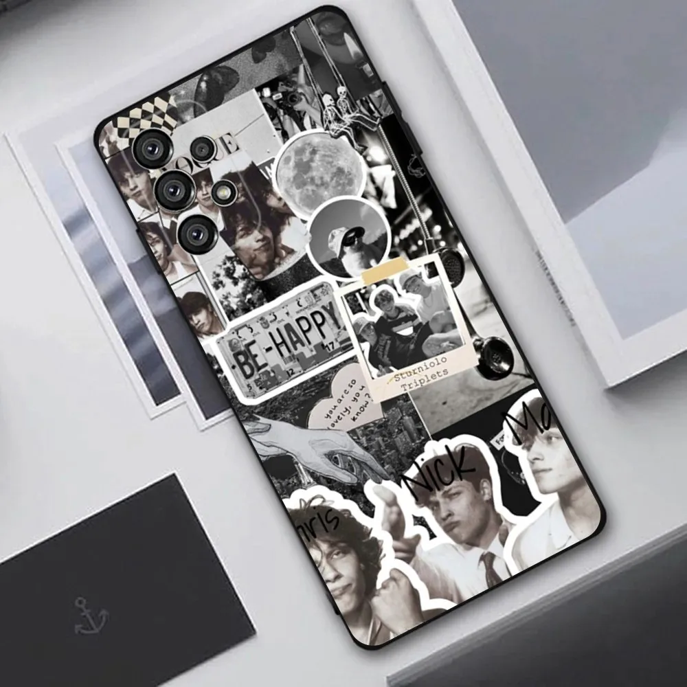 Sturniolo Triplets   Phone Case For Samsung Galaxy A20,A21s,A22,A31,A32,A52,A53,A72,73,A80,A91 Soft Black Cover