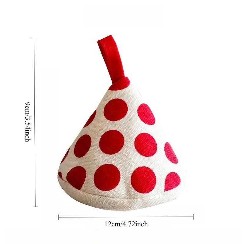 Simple Anti-scalding Heat Insulation Wave Stove Oven Kitchen Pot Cover Cap Casserole Handle Thickened Heat Insulation Earmuffs