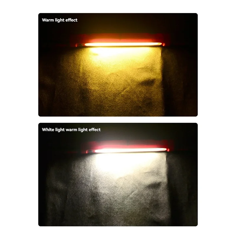 ABJY-メカニック用作業灯、LED作業灯、4400Mah充電式磁気ライトバー、自動車工具コードレスアンダーフード