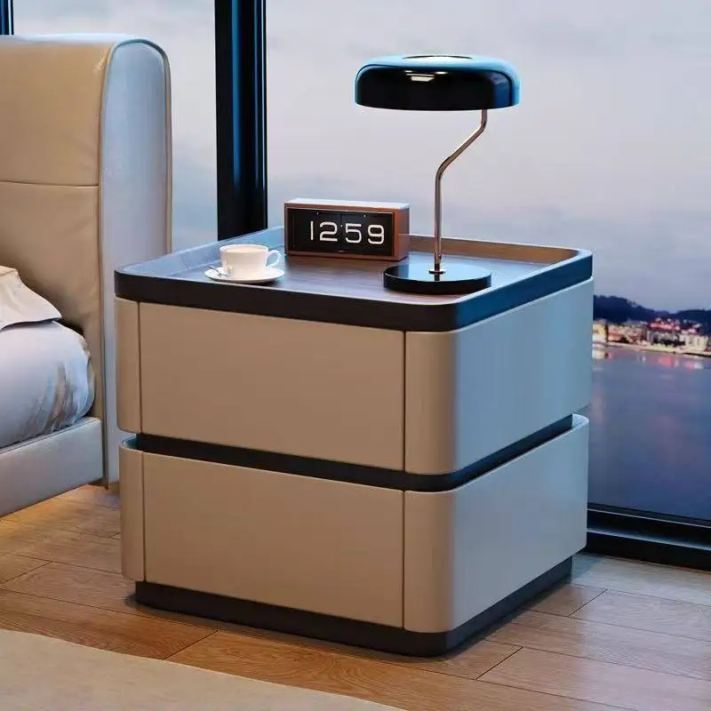 Smart Nordic Interior Bedside Table Sleep Room House Child Bedside Table Design Mesa De Cabeceira Italian Luxury Furniture