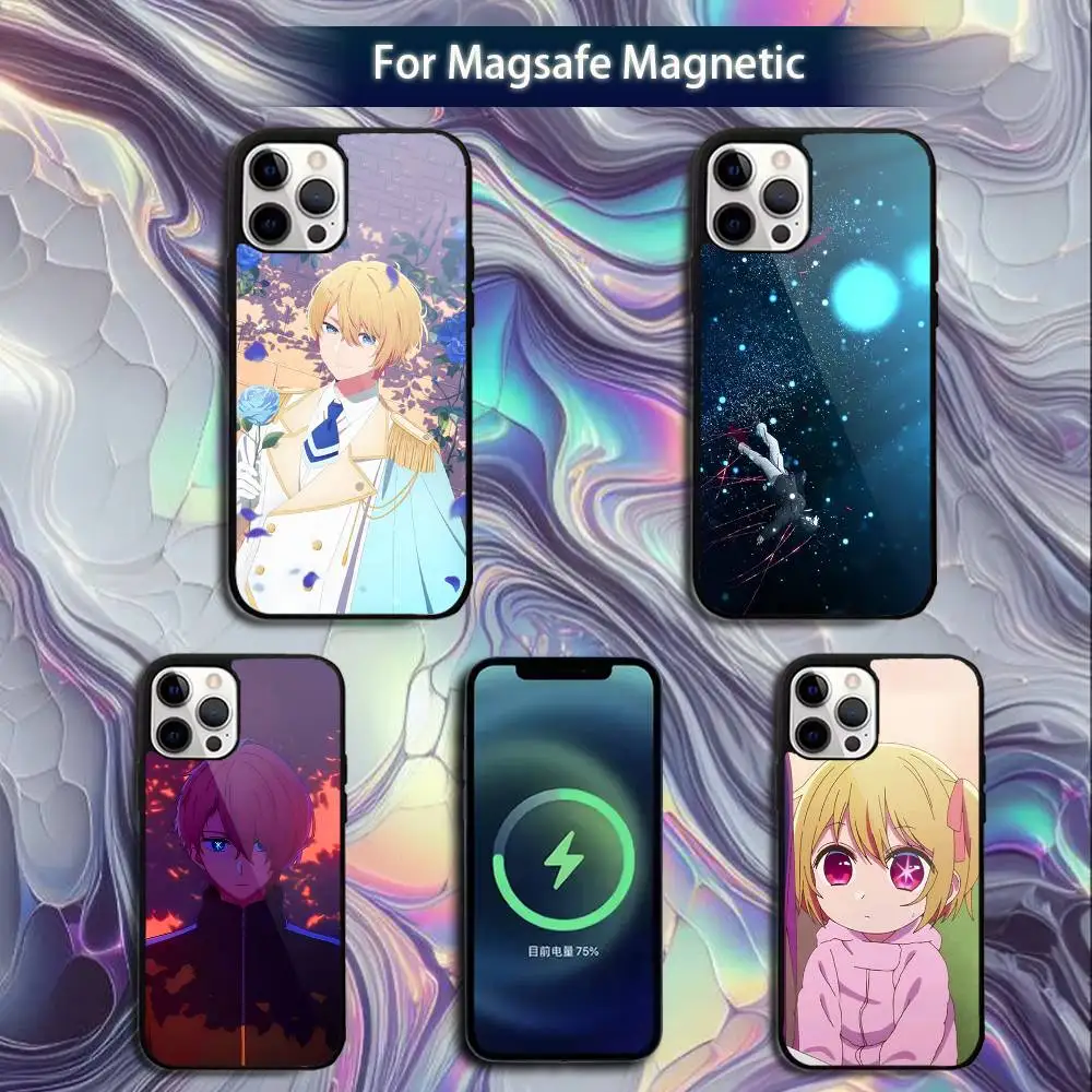 

Oshi No Ko Aqua Anime Phone Case For iPhone 16e,16,15,14,13,12,11,Plus,Pro,Max,Mini Magsafe Magnetic Wireless Charging