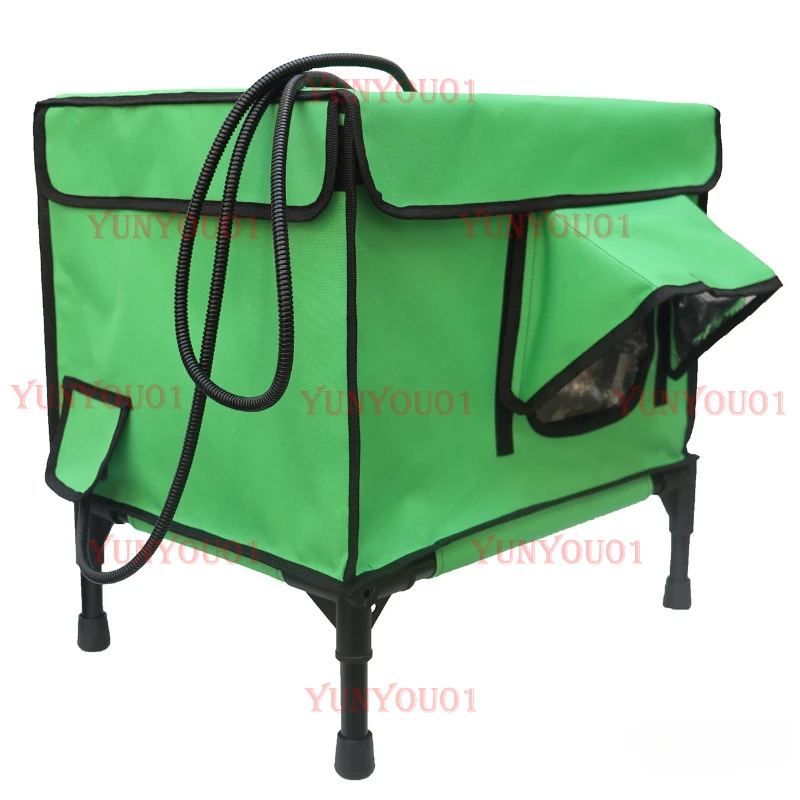 Outdoor Waterproof Cat House Warm Heated Winter Cat House Insulated Outside Foldable Cats Nest Tent Sleeping Extra Large Pet