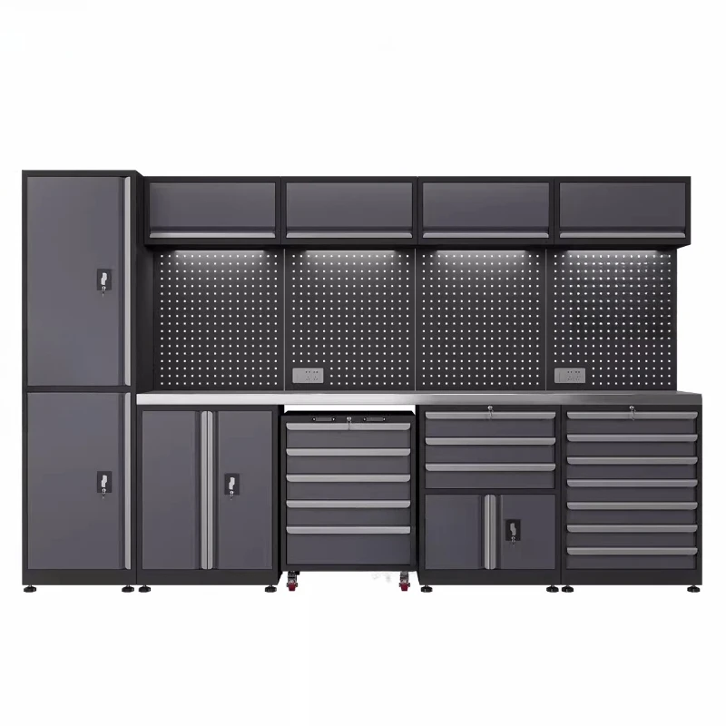 Auto Repair Workstation Workshop Multi-functional Maintenance Workbench Combination Cabinet