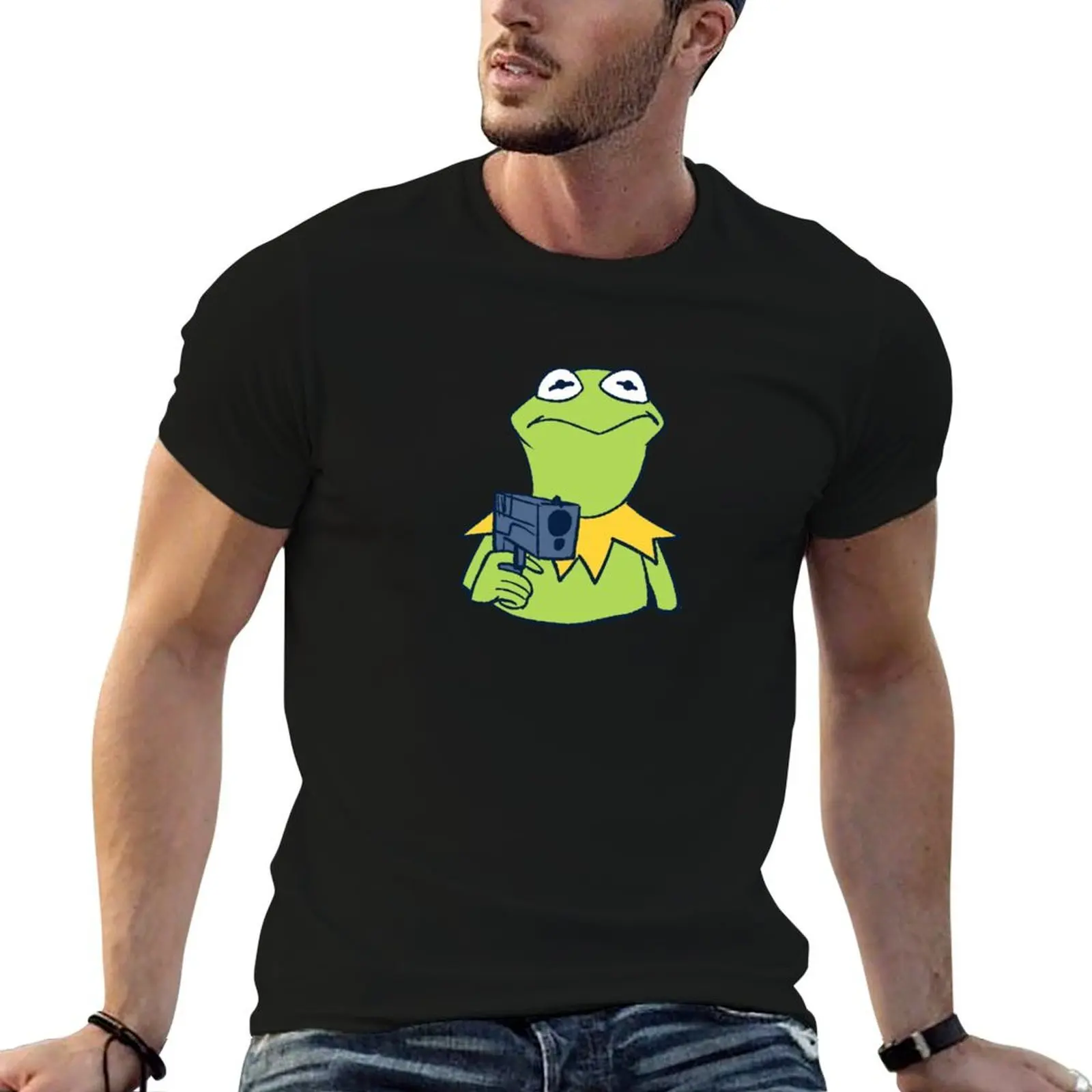 

Angry Kermit T-Shirt t shirts designer man t shirts for men casual T-Shirt