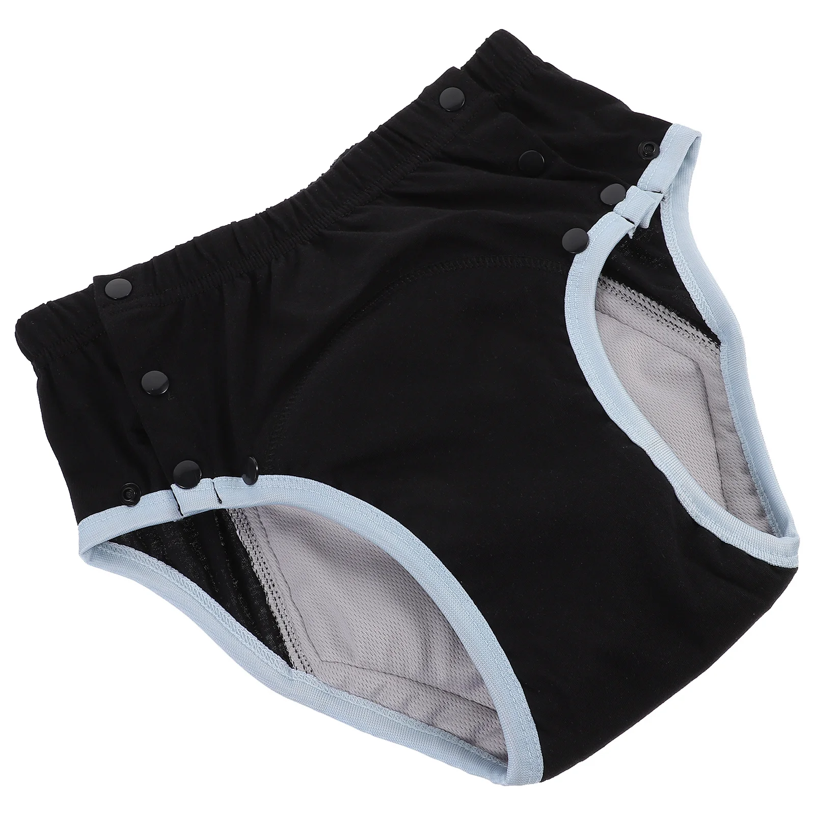 قابلة لإعادة الاستخدام حفاضات الكبار قابل للغسل مانعة للتسرب مطاطا تنفس القماش حفاضات سلس البول رعاية المسنين مبولة بانت السراويل