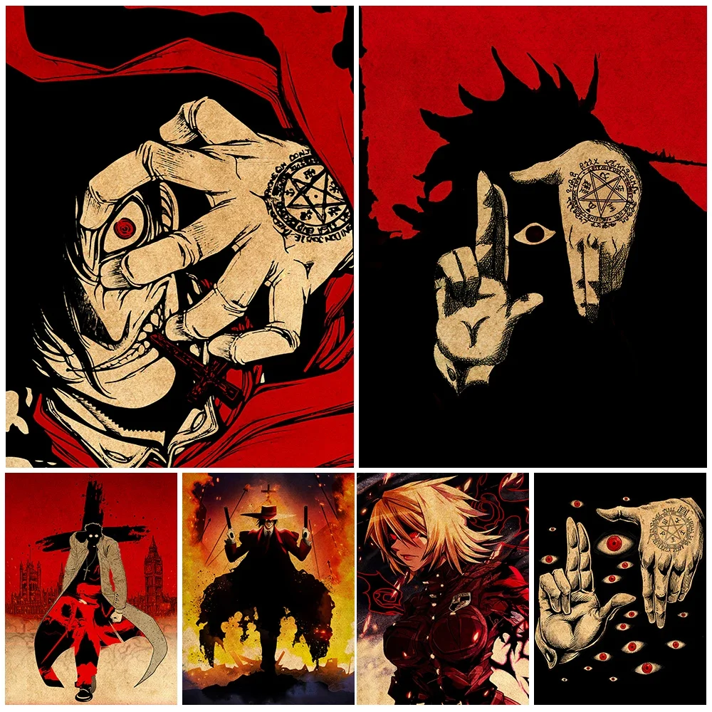Wybór idealnego obrazu na ścianę: Hllsing – kultowy motyw z Hellsing w nowoczesnym wydaniu