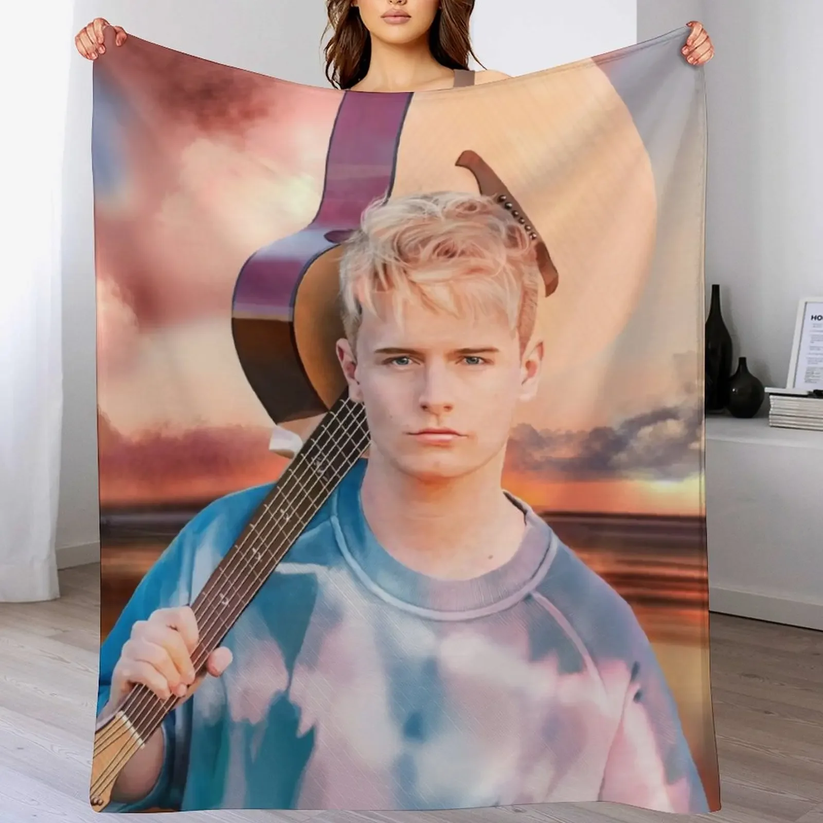 

Into The Sunset Throw Blanket Hairy Travel for babies sofa bed Blankets