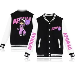 2024 Fashion New Jackets  Aphmau Print Kawaii Men's and Women's Baseball Jacket Anime Streetwear Tops Hip Hop Outwear