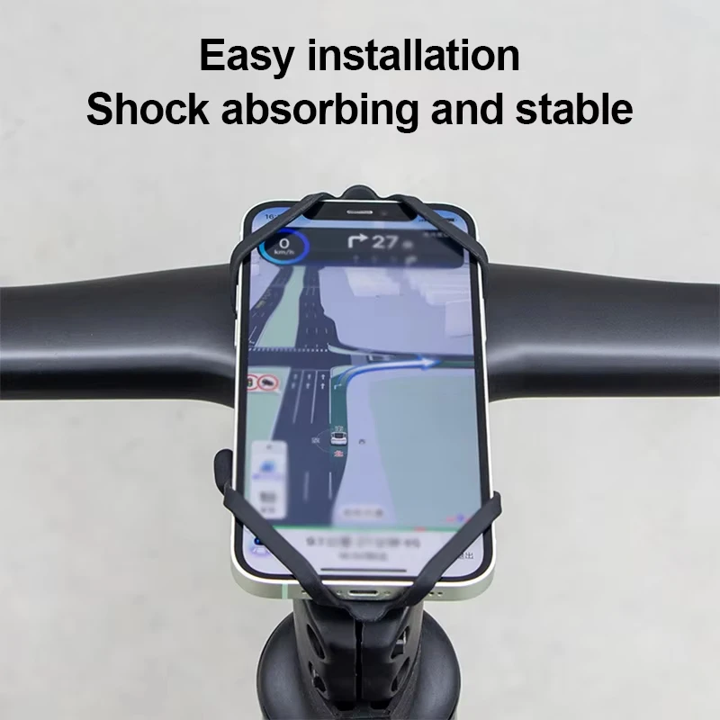 GUB Bicycle Dragonfly P9 Cell Phone Holder Road Bike MTB Silicone Mobile Phone Holder Normal Shaped Handlebar Universal