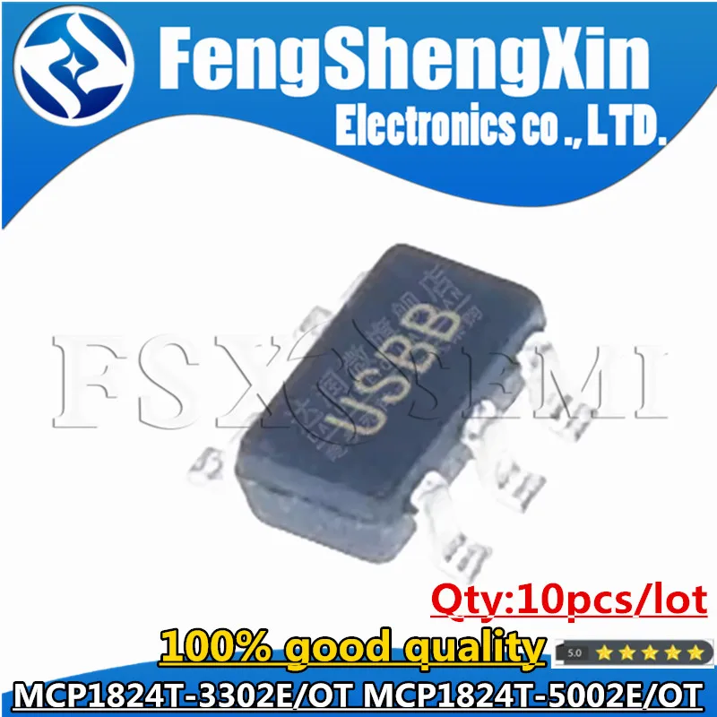 

10pcs MCP1824T-3302E/OT US** SOT23-5 MCP1824T MCP1824T-3302E IC MCP1824T-3302 MCP1824T-5002E/OT UT** REG LDO voltage regulator