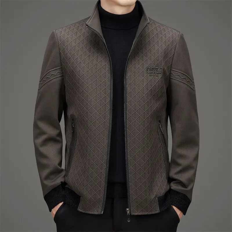 Lightweight Men's Casual Duck Down Jackets 2025 Autumn Winter Outwear Windproof Warm Puffer Coats Slim Fit Padded Tops Clothing