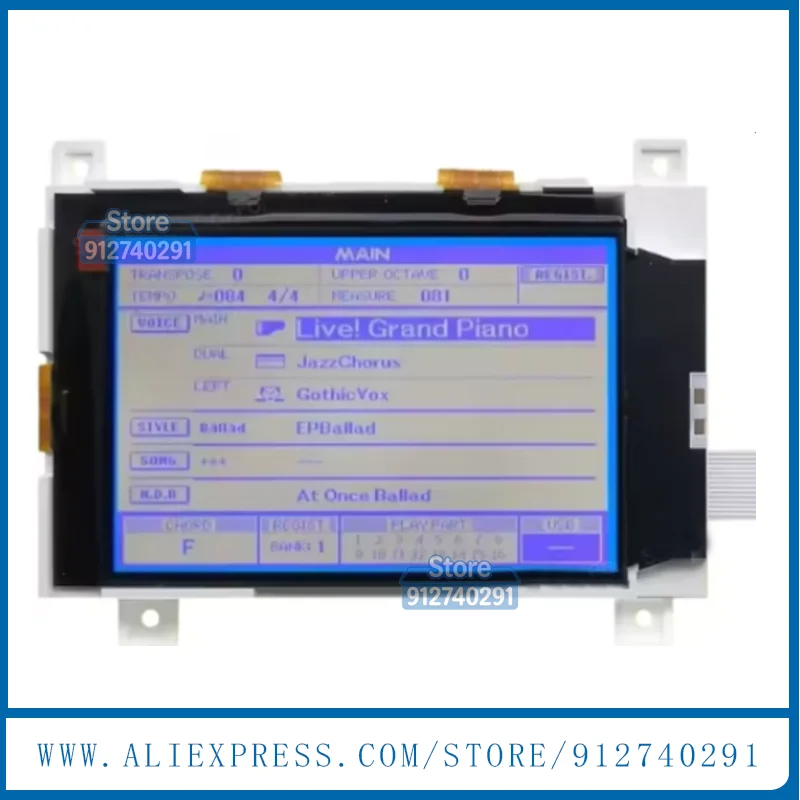 Original 5.7''inch LCD Display Screen For Yamaha DGX520 PSR S500 S550 S650 DGX-620 630 640 Mm6 Mm8 Hjdj5428 (48) 320240B3FF0WA