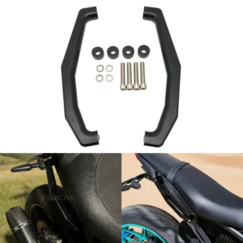 

Fit For YAMAHA MT09 Rear Grab Bars MT-09 SP MT 09 2021 2022 2023 Motorcycle Rear Seat Pillion Passenger Grab Rail Handle