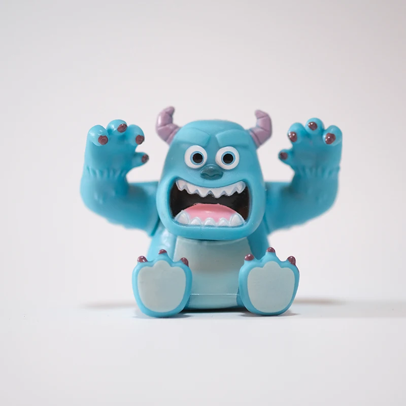 4 pièces figurines universitaires Monsters Inc James P. Sullivan figurine d'action Anime Michael Wozosky Randall Boggs Q Version jouets modèle