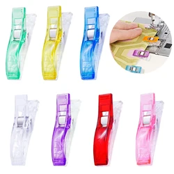 20Pcs Large Sewing Clips Multicolor Plastic Clips Fabric Decoration Clamps  Quilting Hemming  Garment Clip DIY Sewing Tools