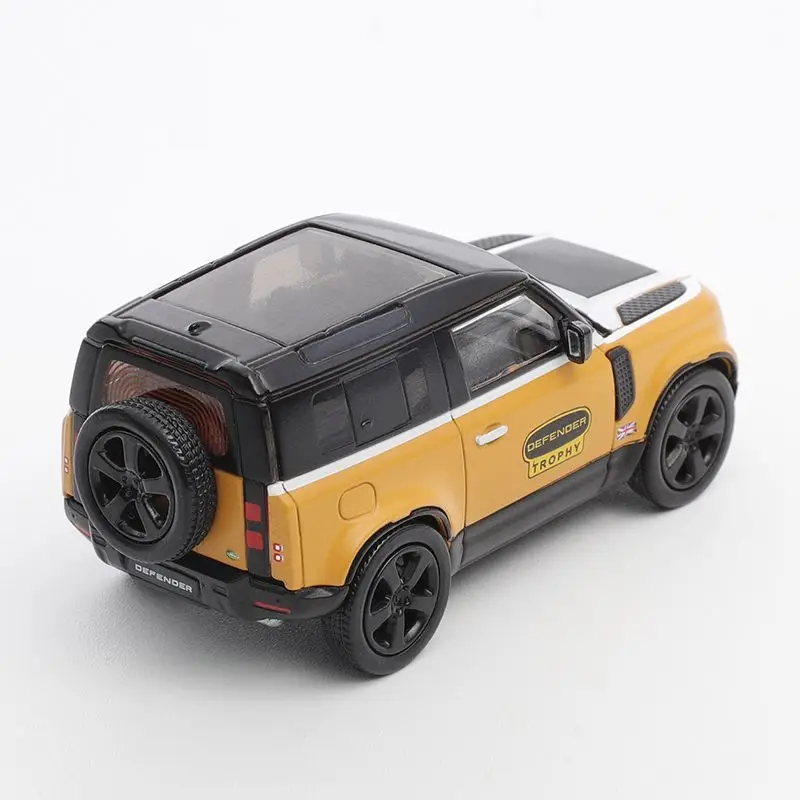 DCT 1:64 Defender D90 Model Samochodu z Odlewu Stopu, Pojazdy Zabawkowe, Model Samochodu w Skali, Miniaturowe Modelki Samochodów dla Dzieci