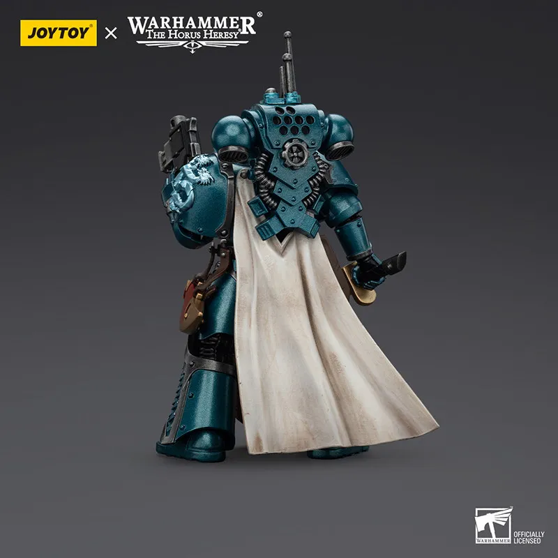 JOYTOY Warhammer Horus Heresy Alpha Legion Praetor With Power Sword 1/18 Articulated Military Collectible Figure Toy For Tableto