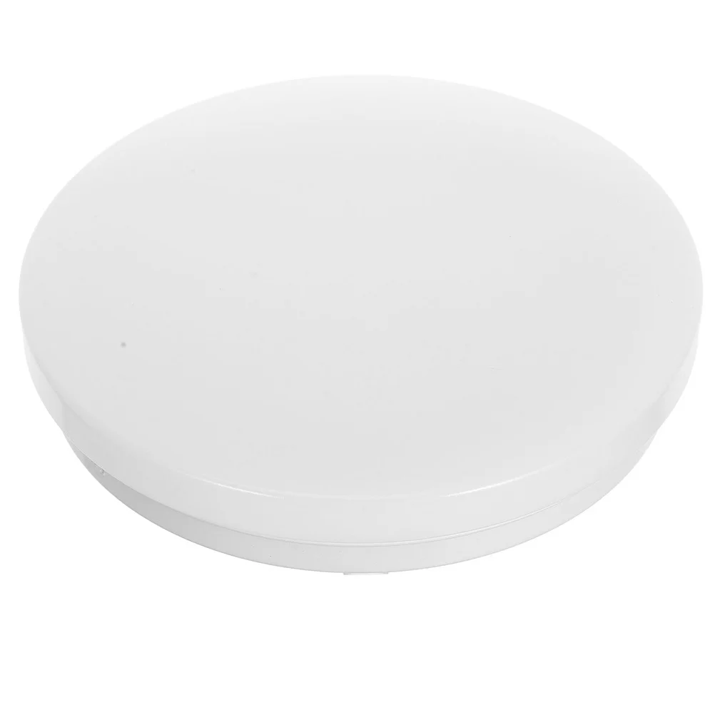 

White Round Ceiling Light Cover Replacement Lamp Shade Bedroom Balcony Ultrathin Design Soft Light Emission Construction