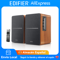 Edifier R1280Ts 2.0 Powered Bookshelf Speakers PC Speakers Dual RCA Input Remote Control 42W RMS
