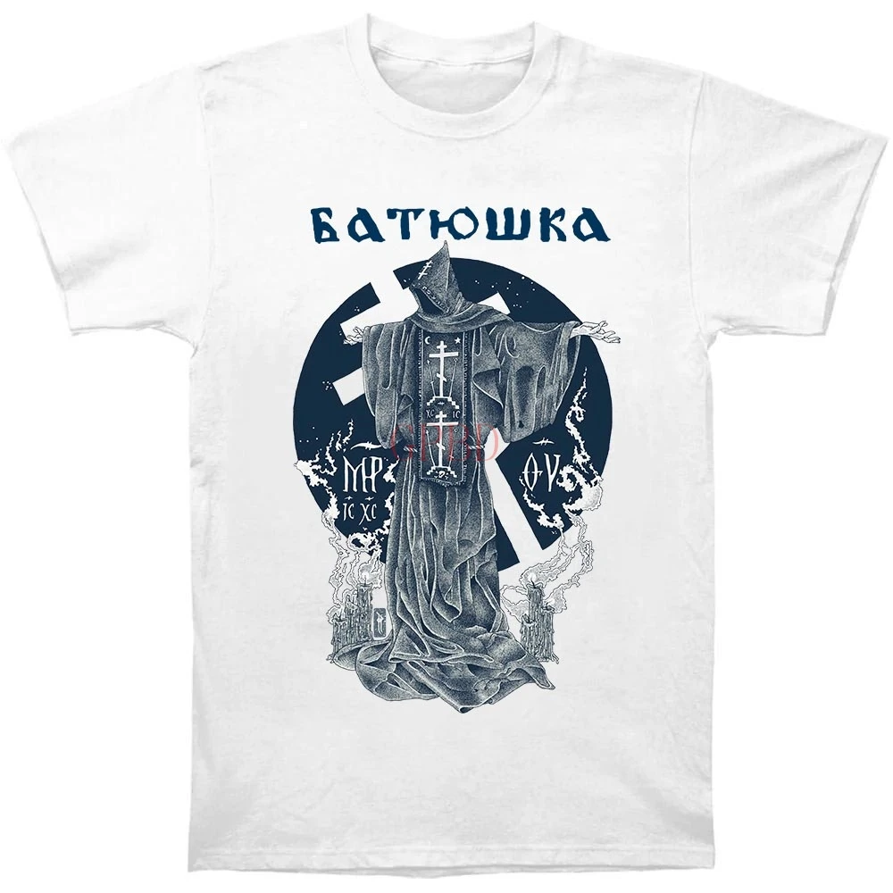 Batushka T Shirt Ava Size S-4Xl Behemoth Bolzer Mgla Asphyx Marduk Mayhem Printed T Shirt Short Sleeve Men Top Tee