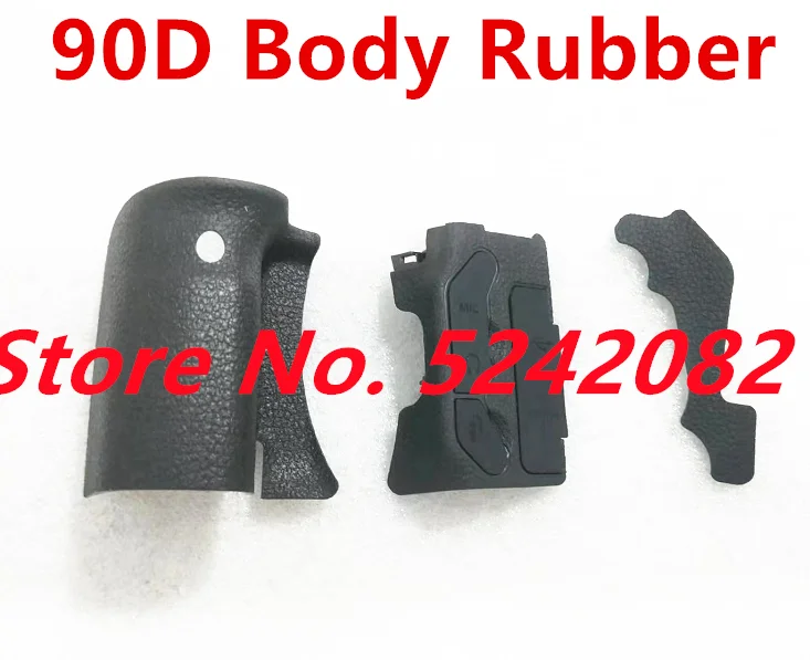 Brand New For Canon 90D Body Rubber Cover Assembly Rubber Cap Replacement Repair Part