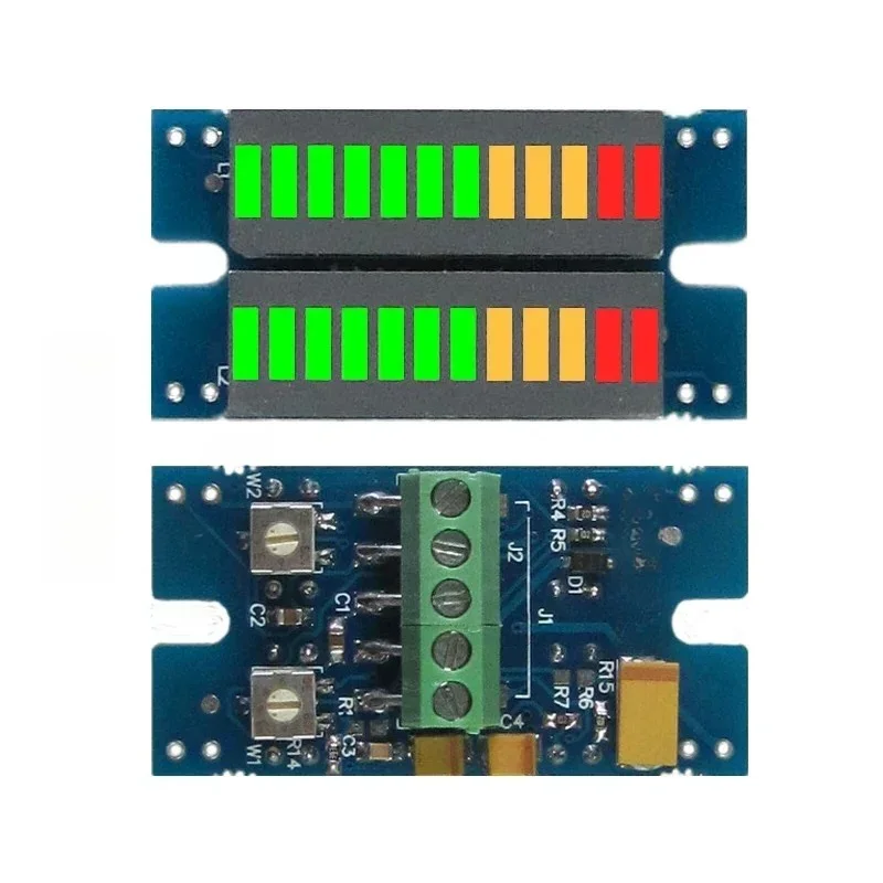 Dual Channel LED Audio Meter M - Audio Music Test ulasan dan harga