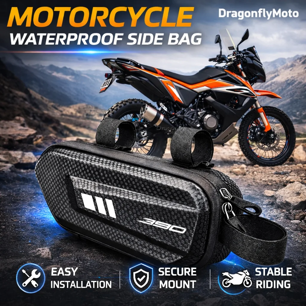 

Водонепроницаемая подвесная сумка большой вместимости для мотоциклов KTM 390 ADVENTURE 390 ADV 2020-2026 и 2024-2025 Duke 390