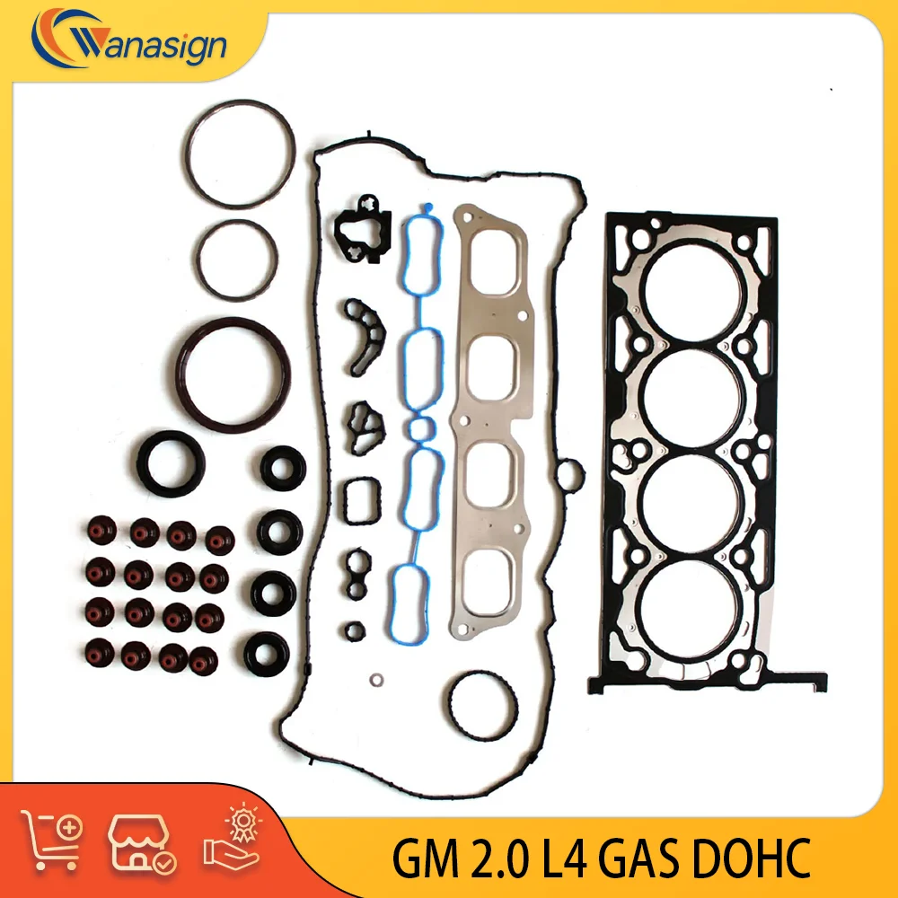 AUTO ENGINE PARTS Head Gasket Sets Kits Fit For GM Buick Regal Cadillac GMC Chevrolet 2.0L GAS L4 2.0T OEM 12628303