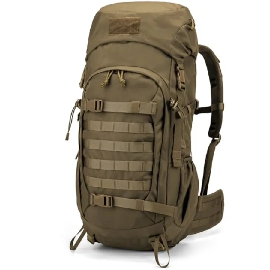 

50L Hiking Backpack, Backpacking Backpack with Rain Cover for Hiking, Backpacking, Rucking, Camping, Survival